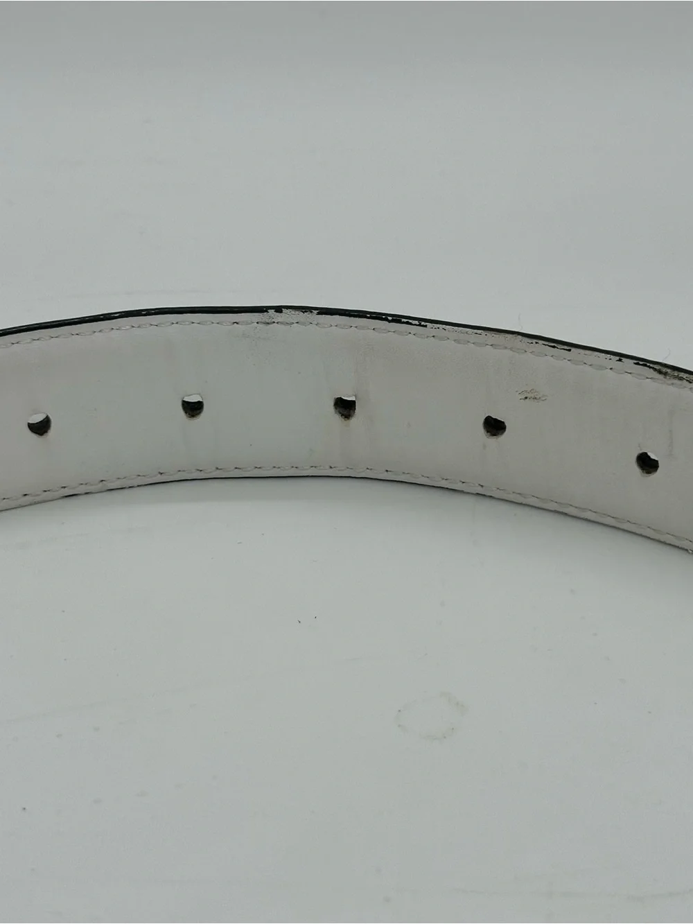 Nike Black Dress Golf Belt Gunmetal Buckle Size 32